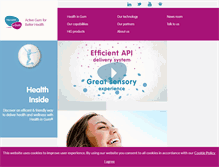 Tablet Screenshot of healthingum.com